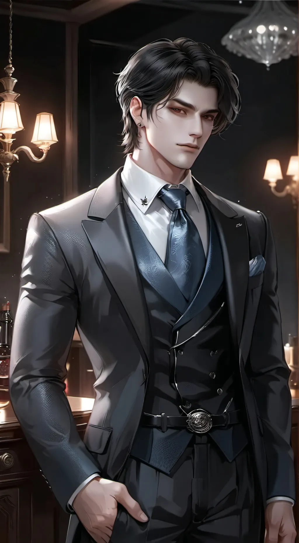 ai character: Hans background