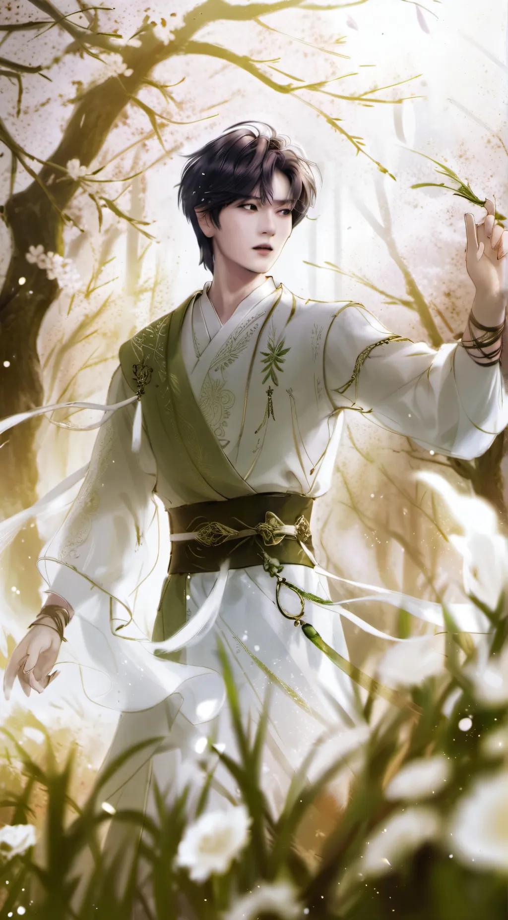ai character: Ahiram  background