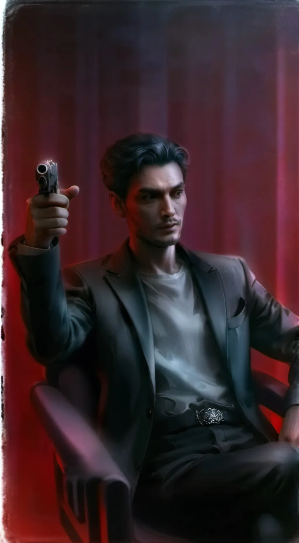 ai character: Russian Roulette background