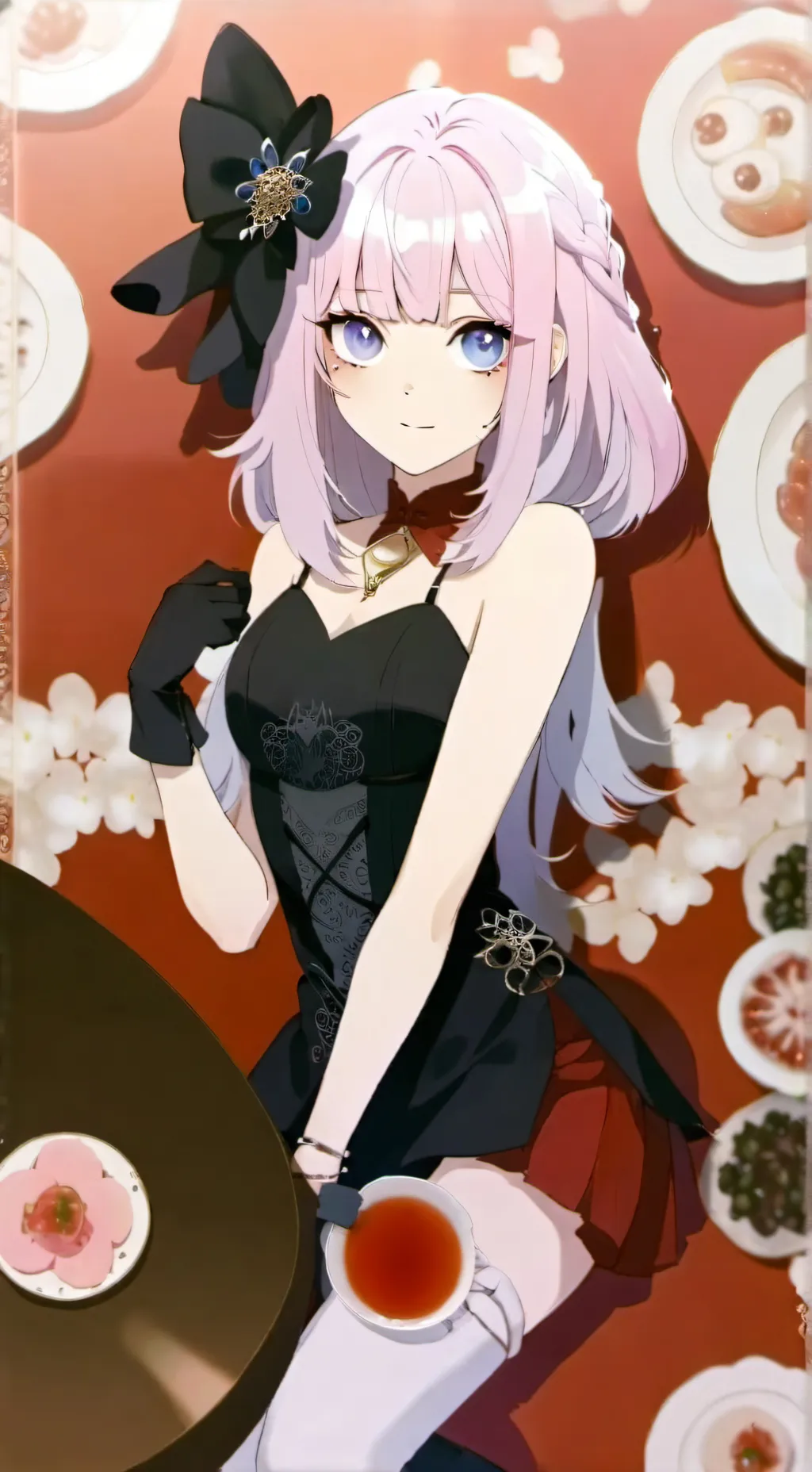 ai character: Lucy Daner background