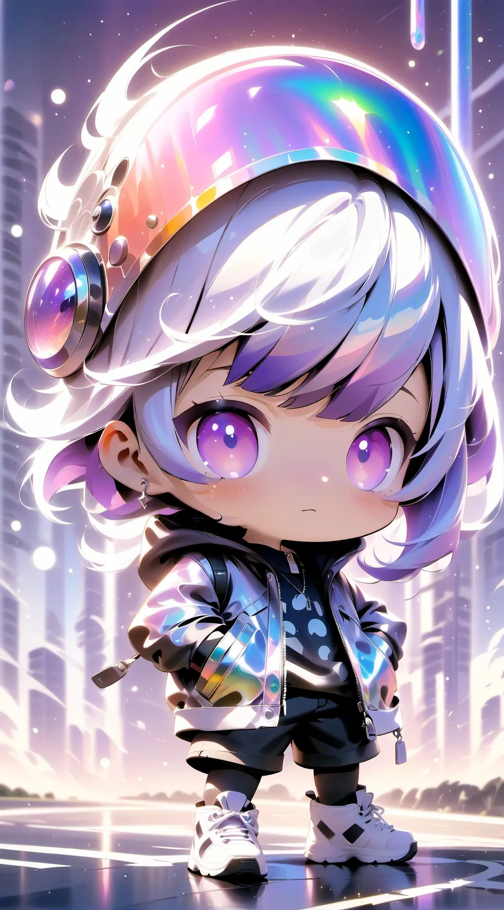 ai character: mha road trip background