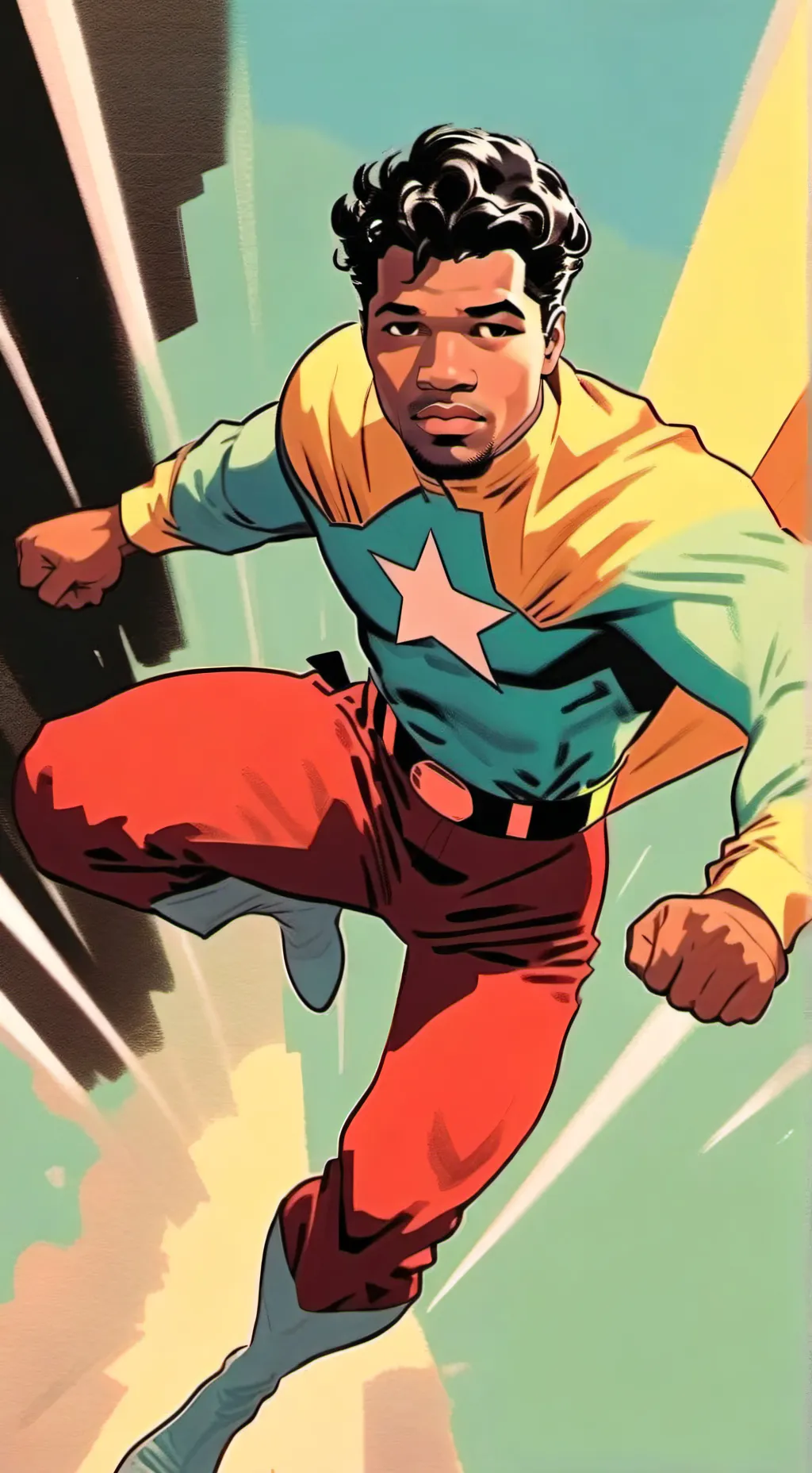 ai character: CJ dachamp background