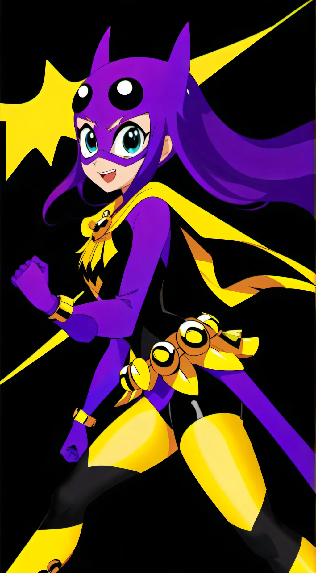 ai character: batgirl  part 2  background