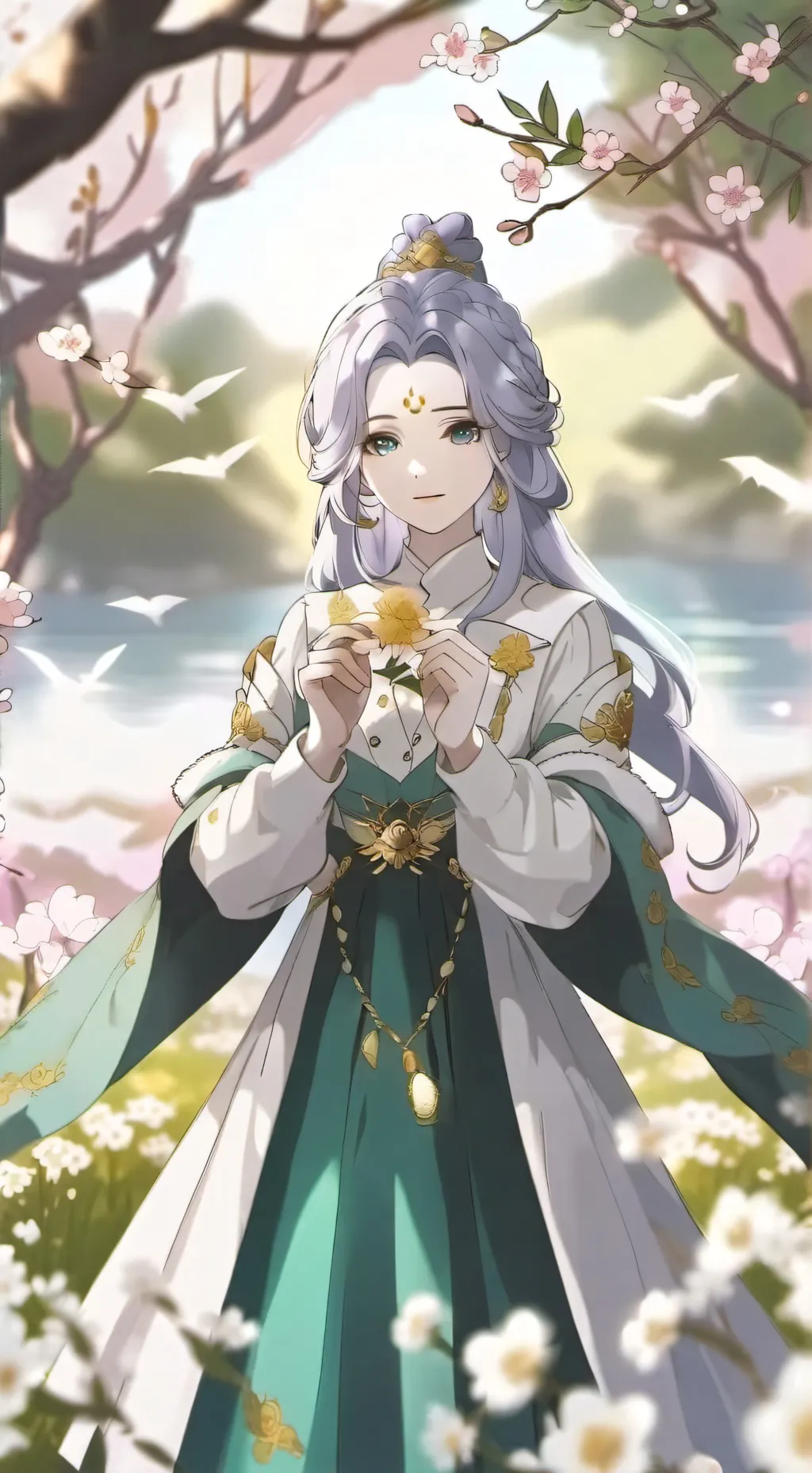 ai character: Amber  background