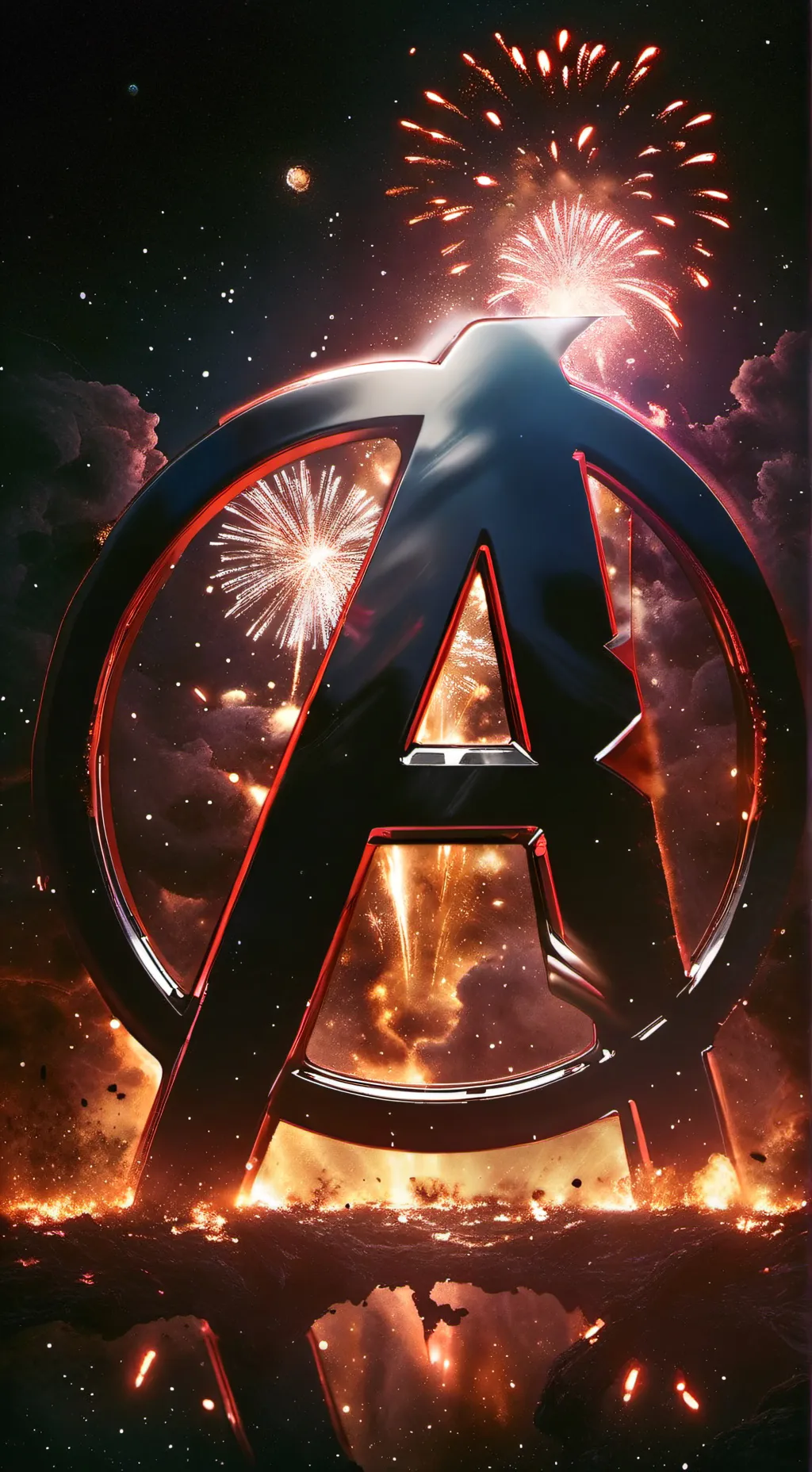 ai character: avengers 4th of ju background