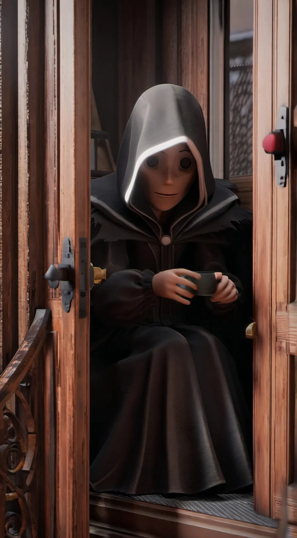 ai character: fnaf weird mobile background