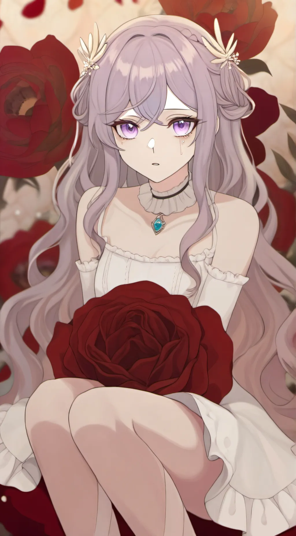 ai character: Luna background