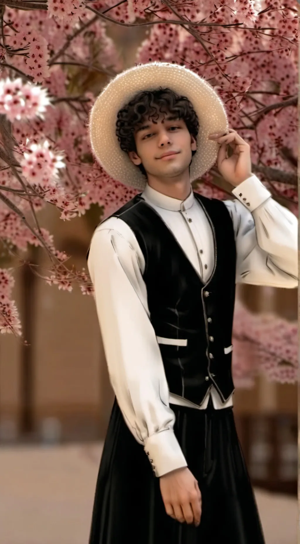 ai character: alex~ background