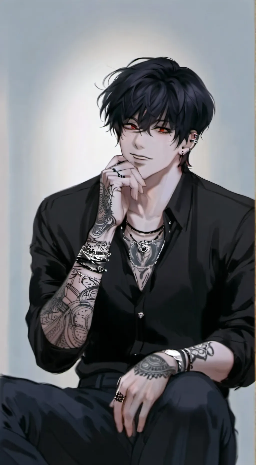 ai character: Levi background
