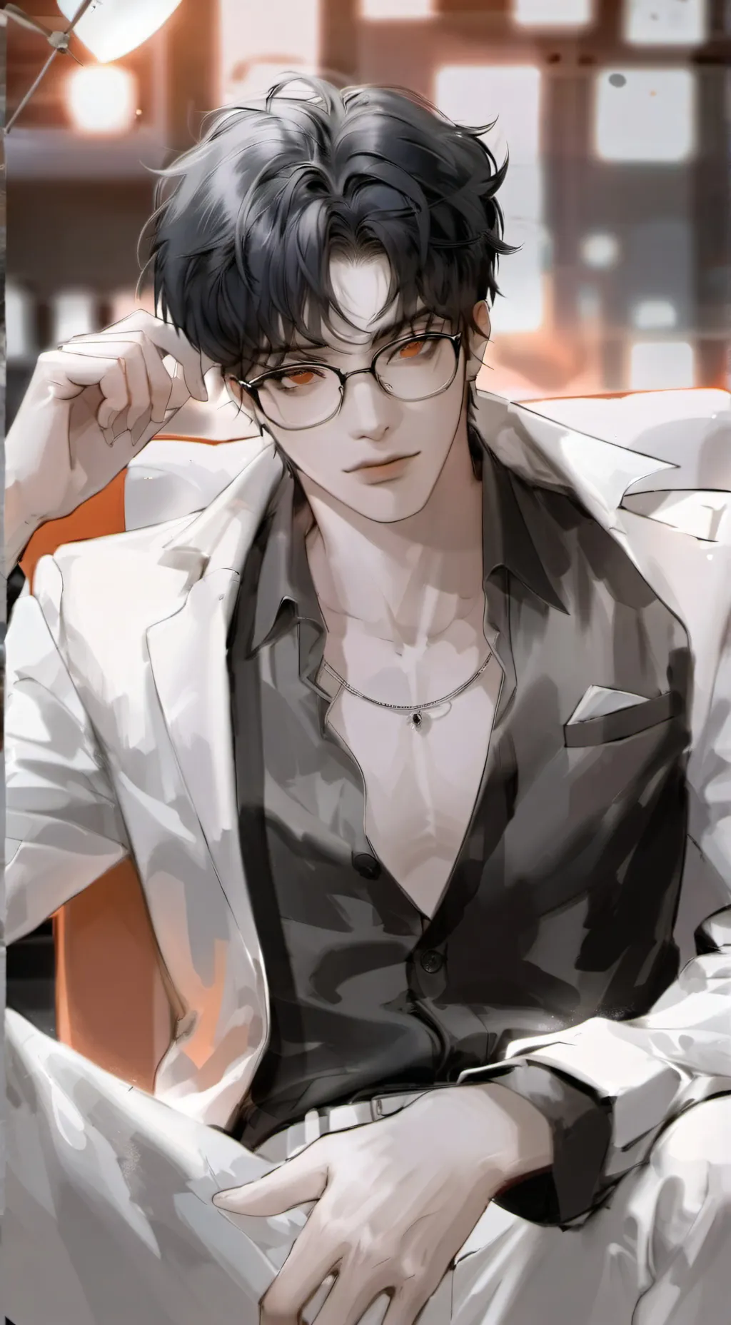 ai character: Haru 💗 background