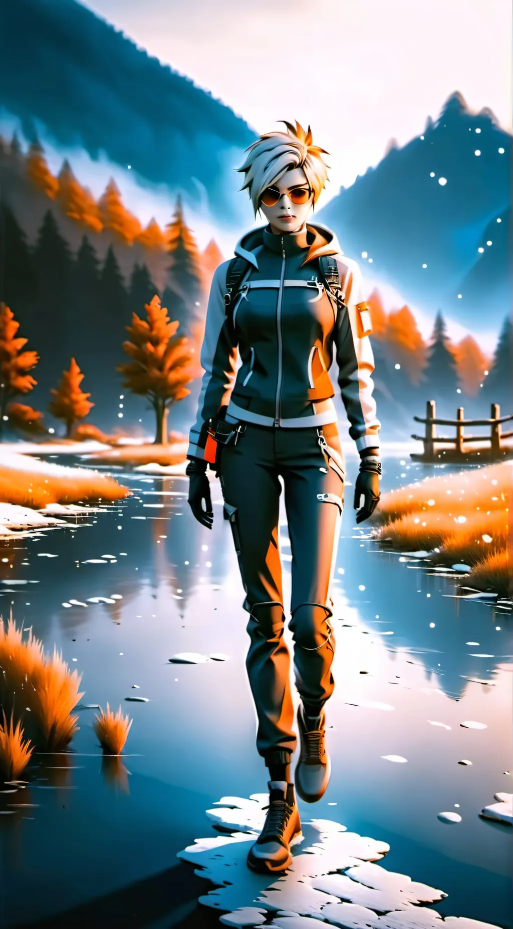 ai character: Tracer background