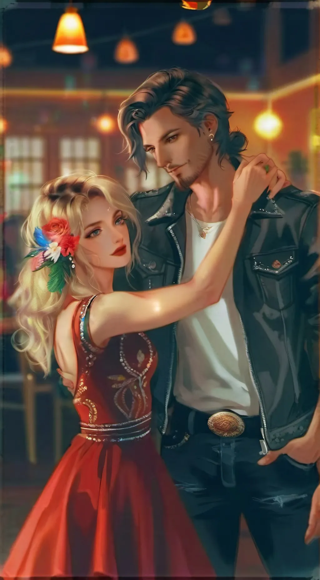 ai character: Find me in paris background