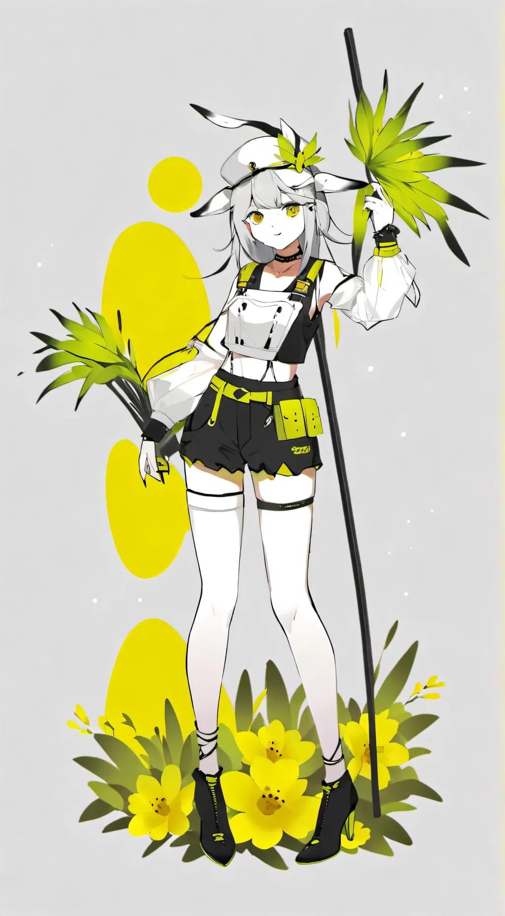 ai character: la chica popular background