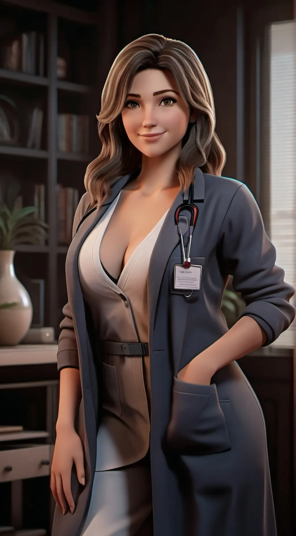 ai character: Dr. Hellen Chymes background