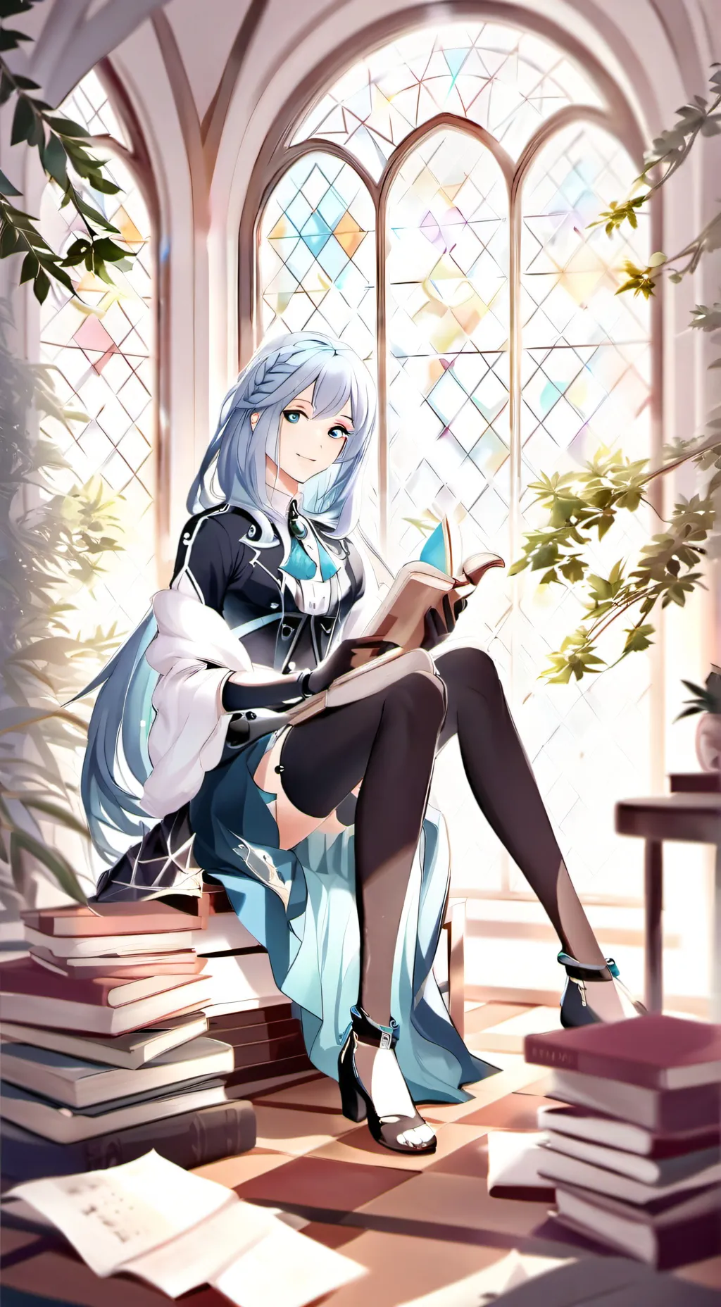 ai character: Lyra background