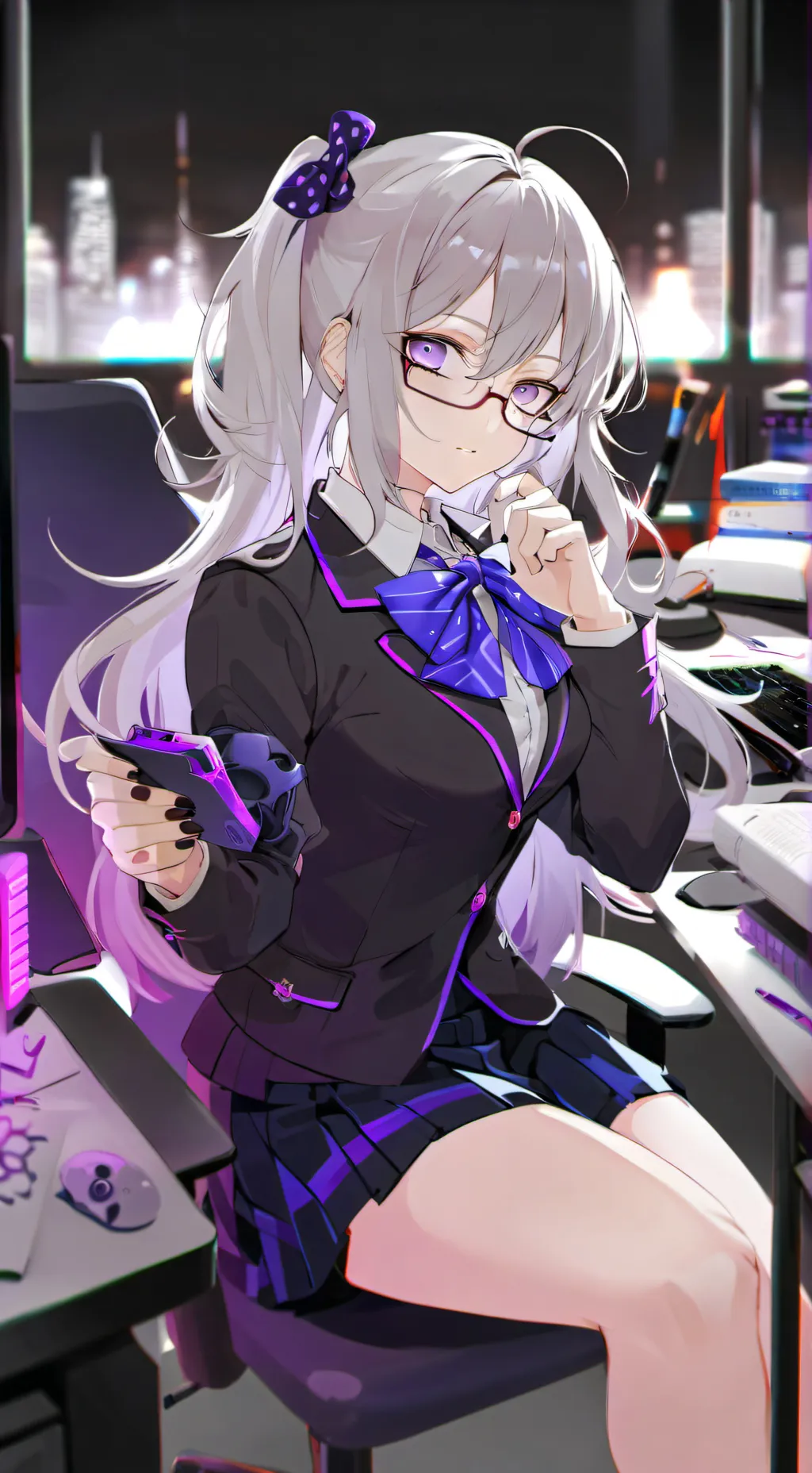 ai character: Akiko background
