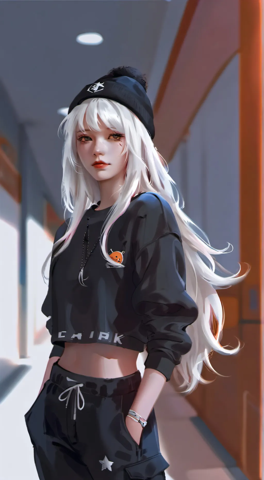 ai character: ✨️🪓Yuki🪓✨️(my oc) background