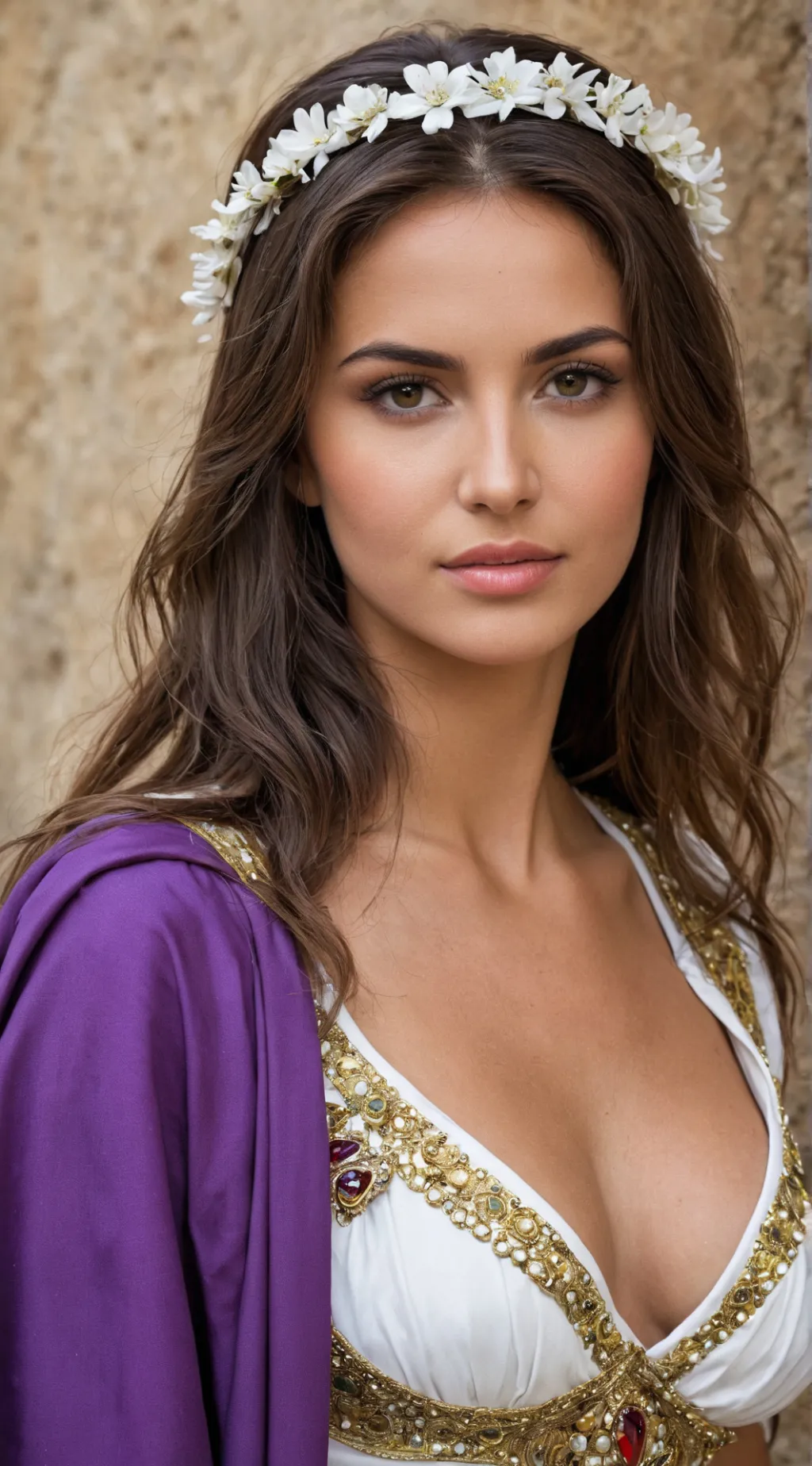 ai character: Julia Paulina  background