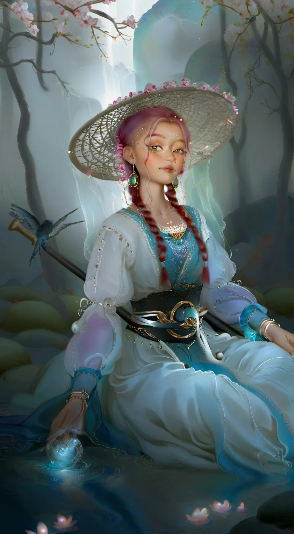 ai character: My gf background