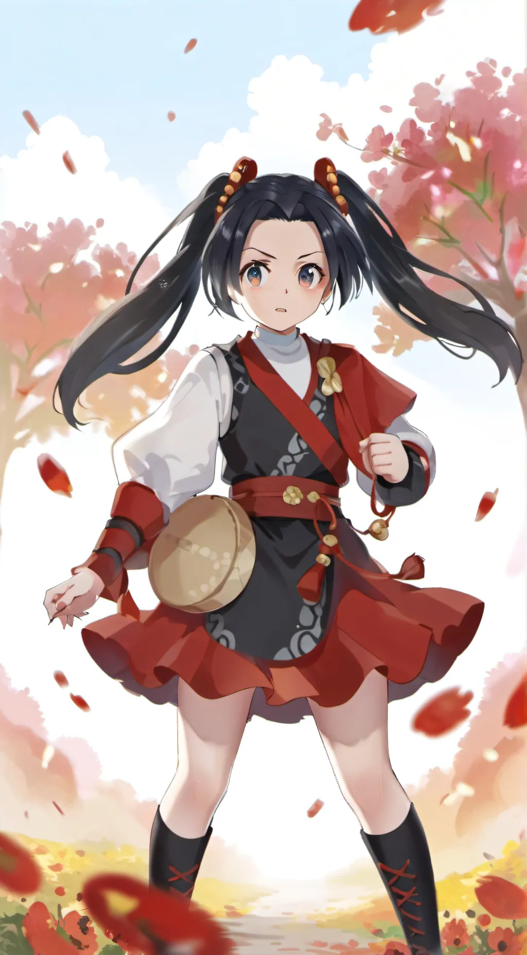 ai character: Aoi casadora background