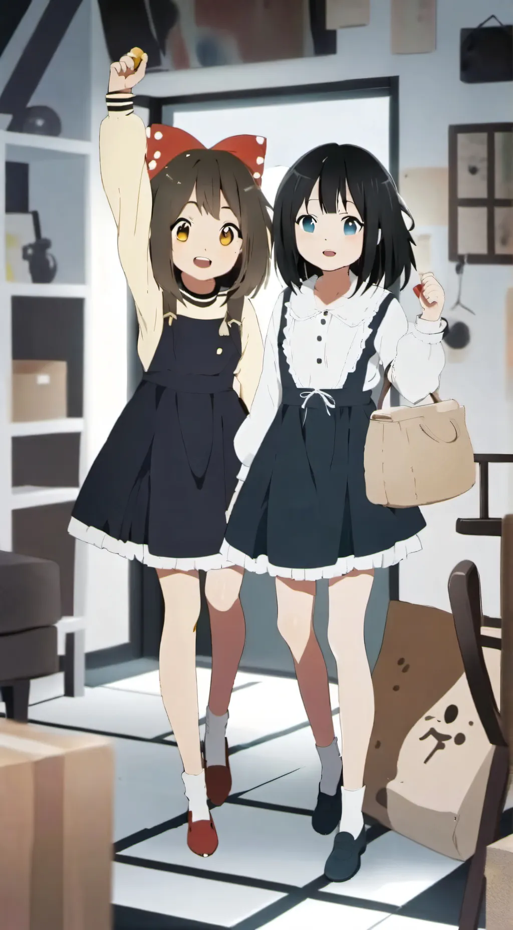 ai character: THE YUKI TWINS background