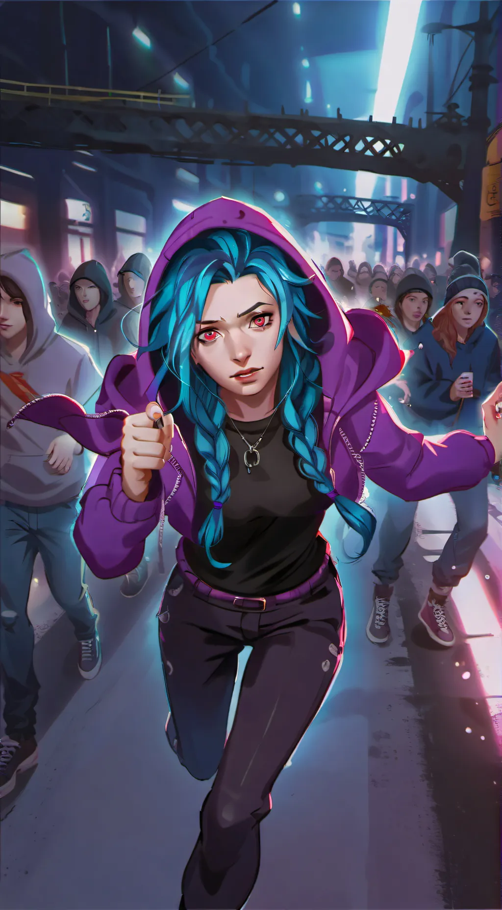 ai character: Arcane background