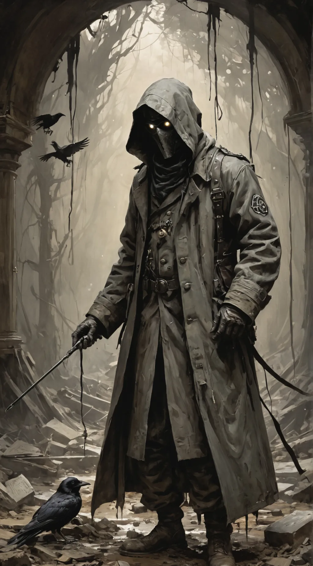 ai character: Raven background