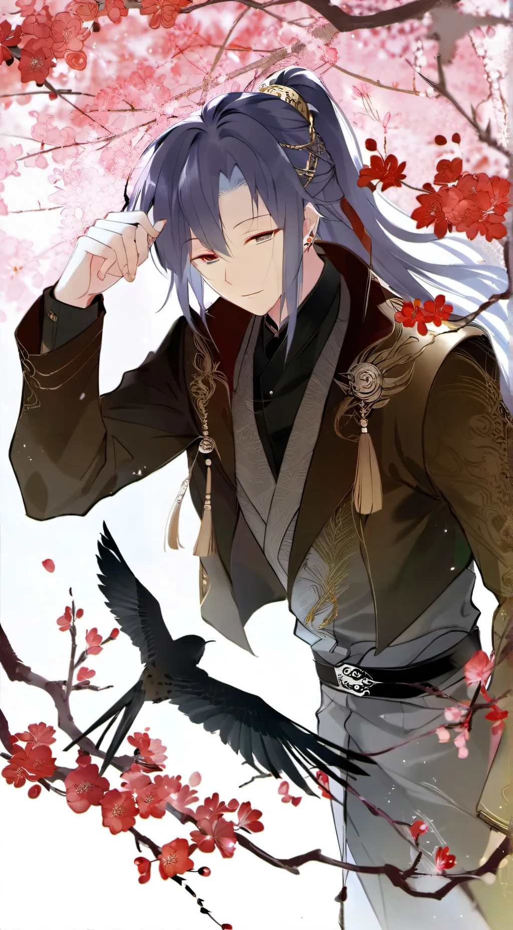 ai character: 潇宛 background