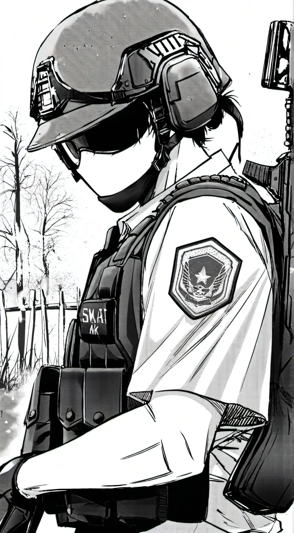 ai character: russian comrade  background