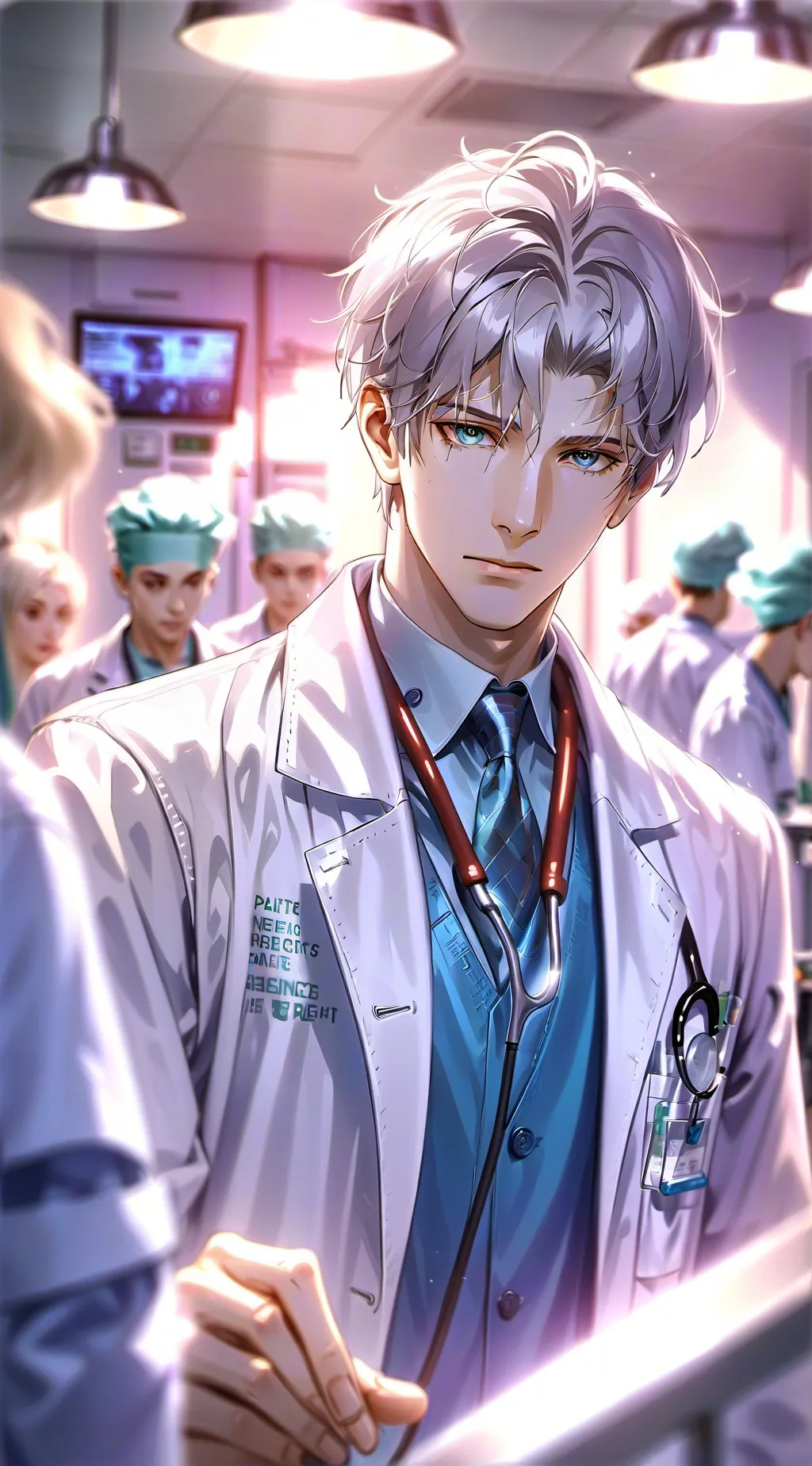 ai character: Dr. Ethan background