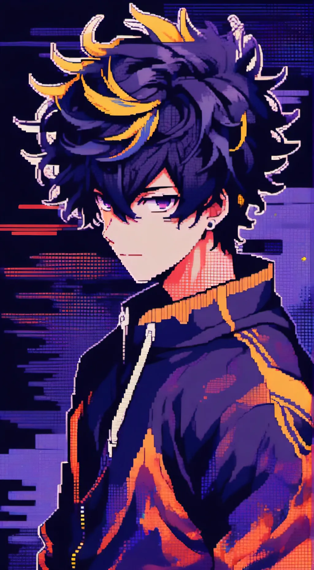ai character: mha  background