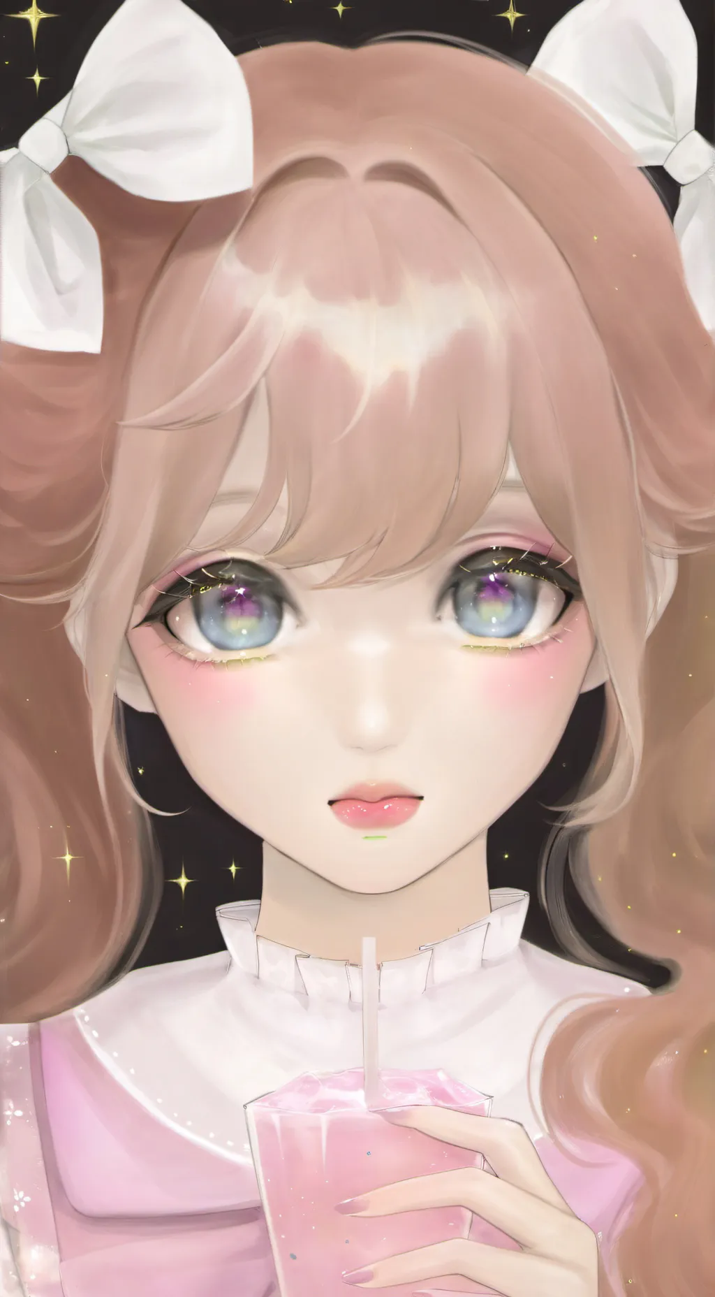 ai character: luna background