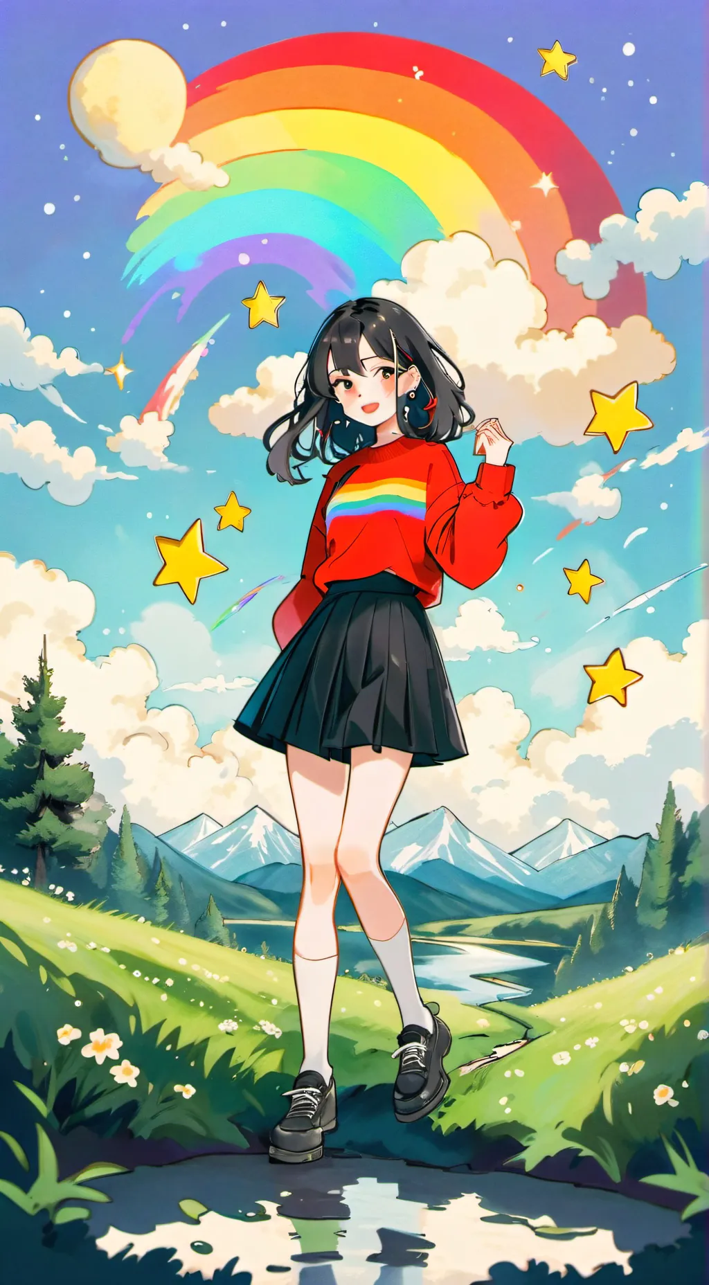ai character: Mabel background