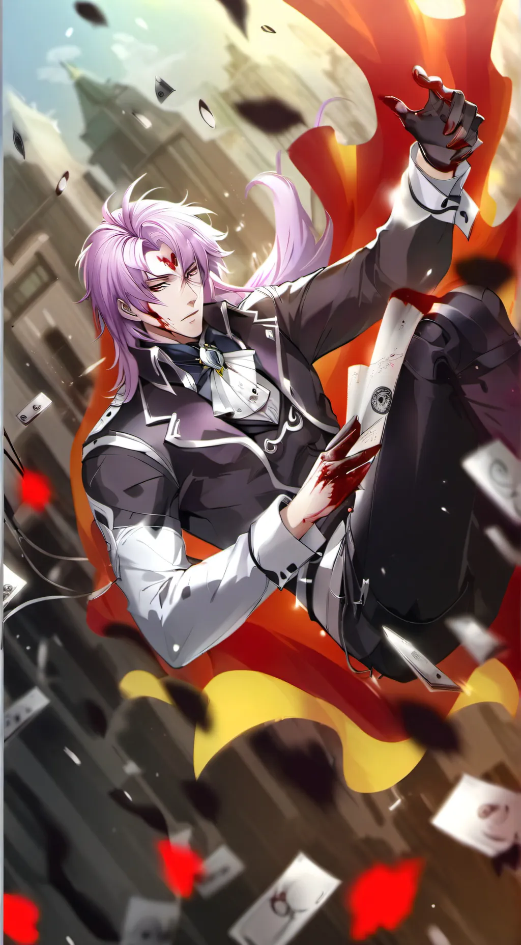 ai character: Lord Vortex background