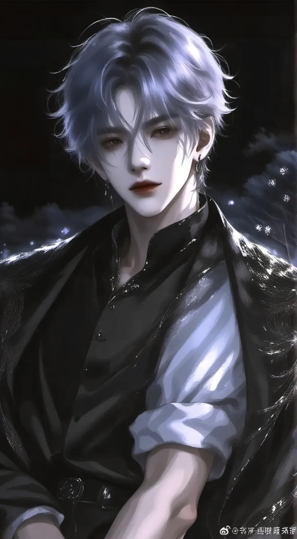 ai character: °Damián° background