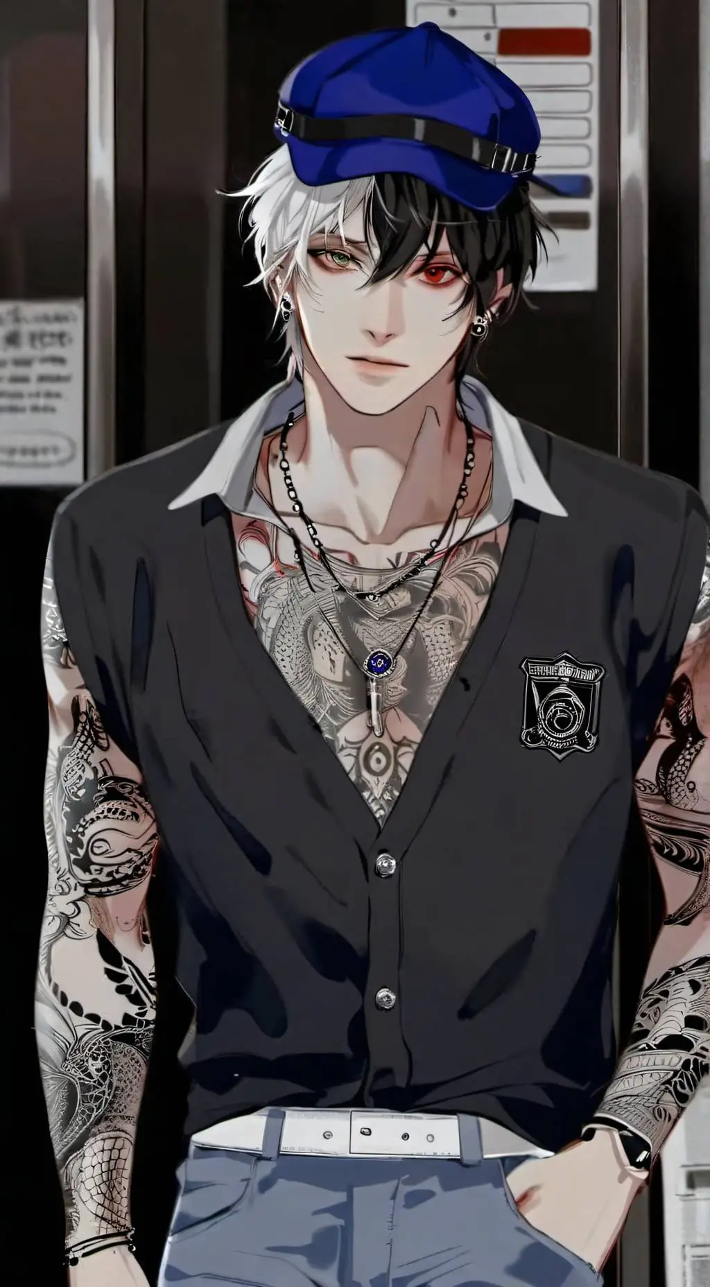 ai character: Alex background