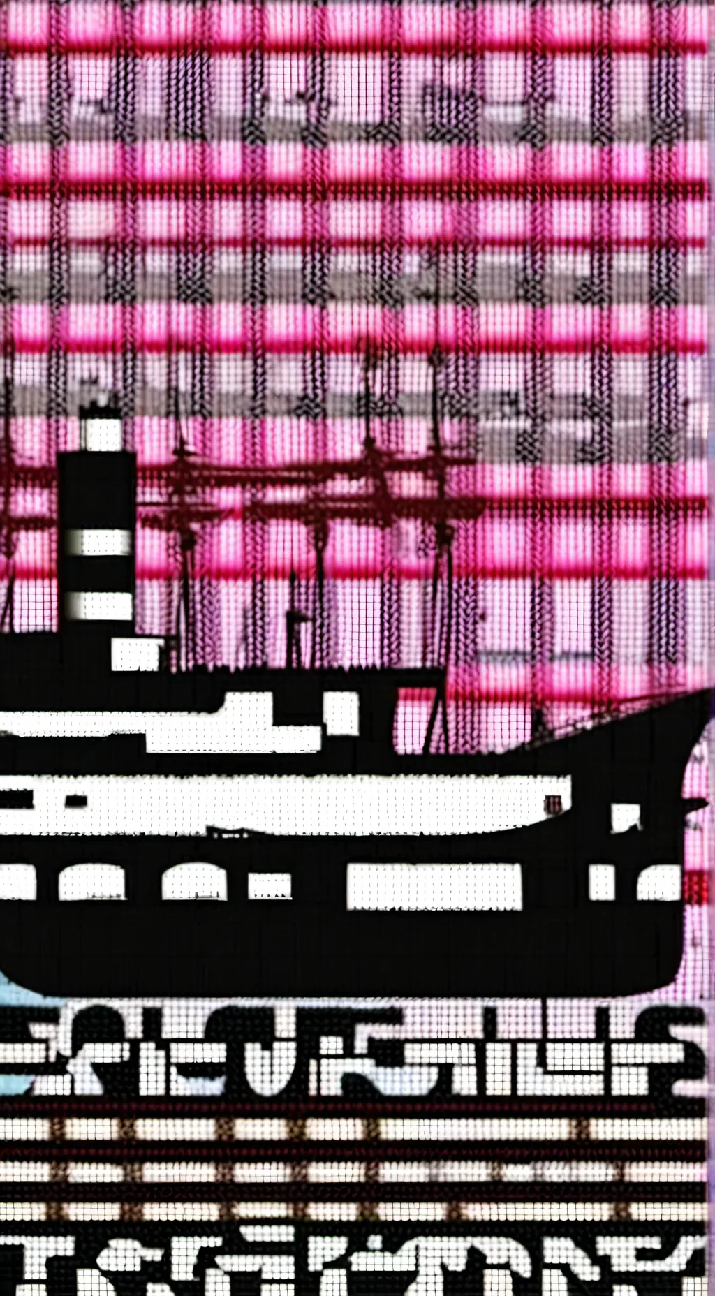 ai character: Sc + Titanic  background