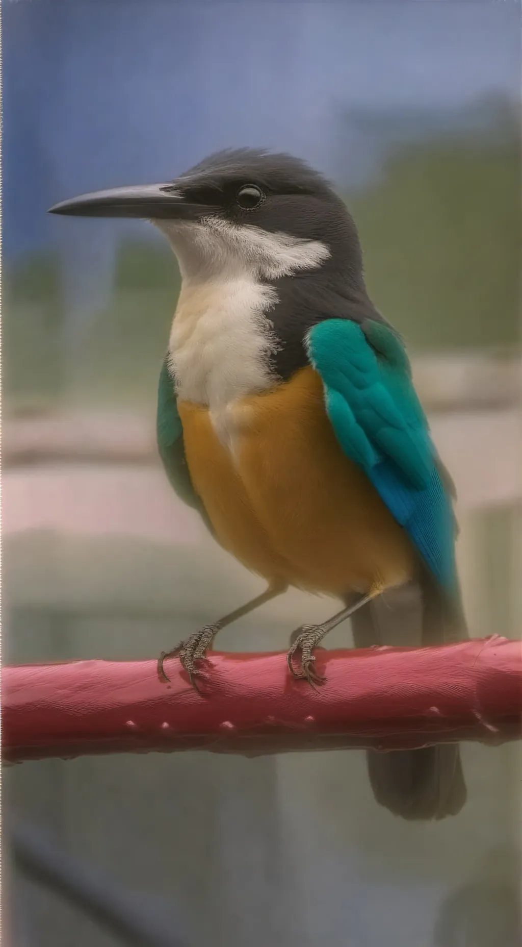 ai character: pajarito background