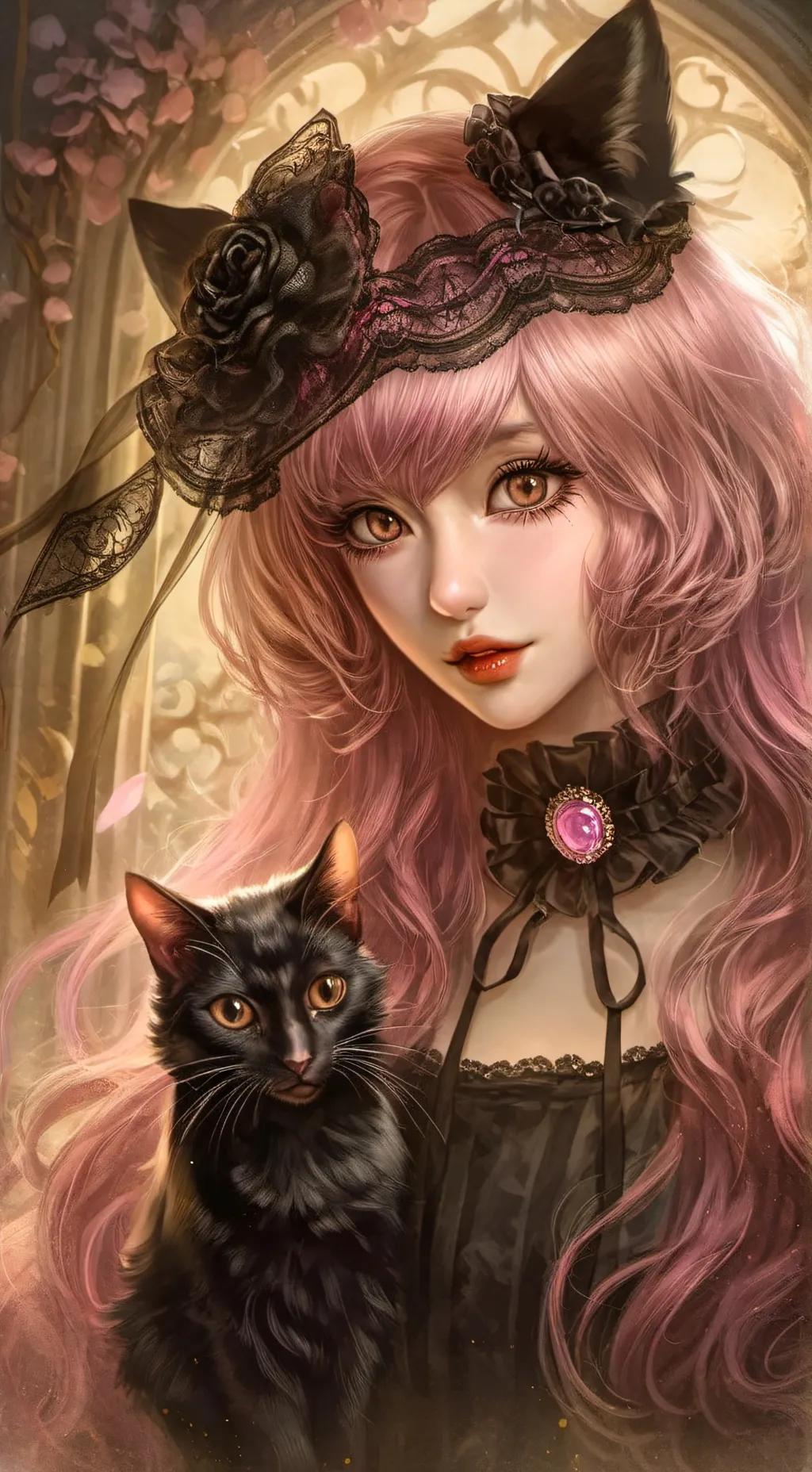 ai character: Kc sis background