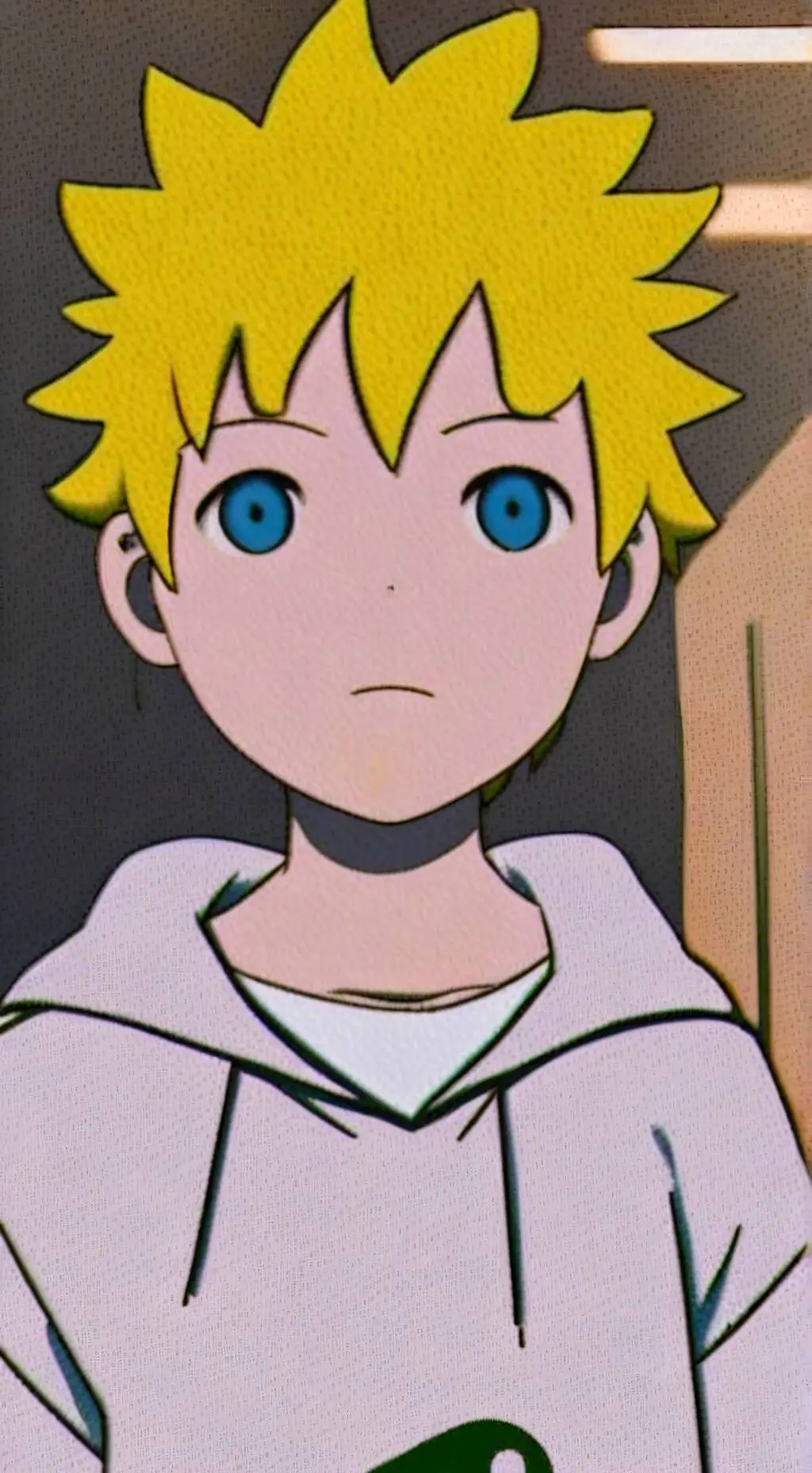 ai character: Naruto  background