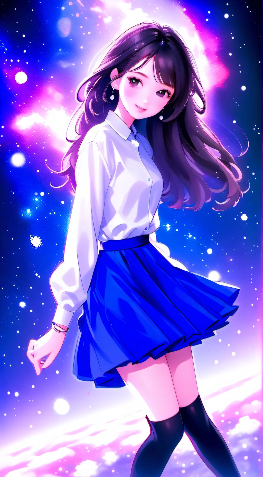 ai character: Mei Takade (My OC) background