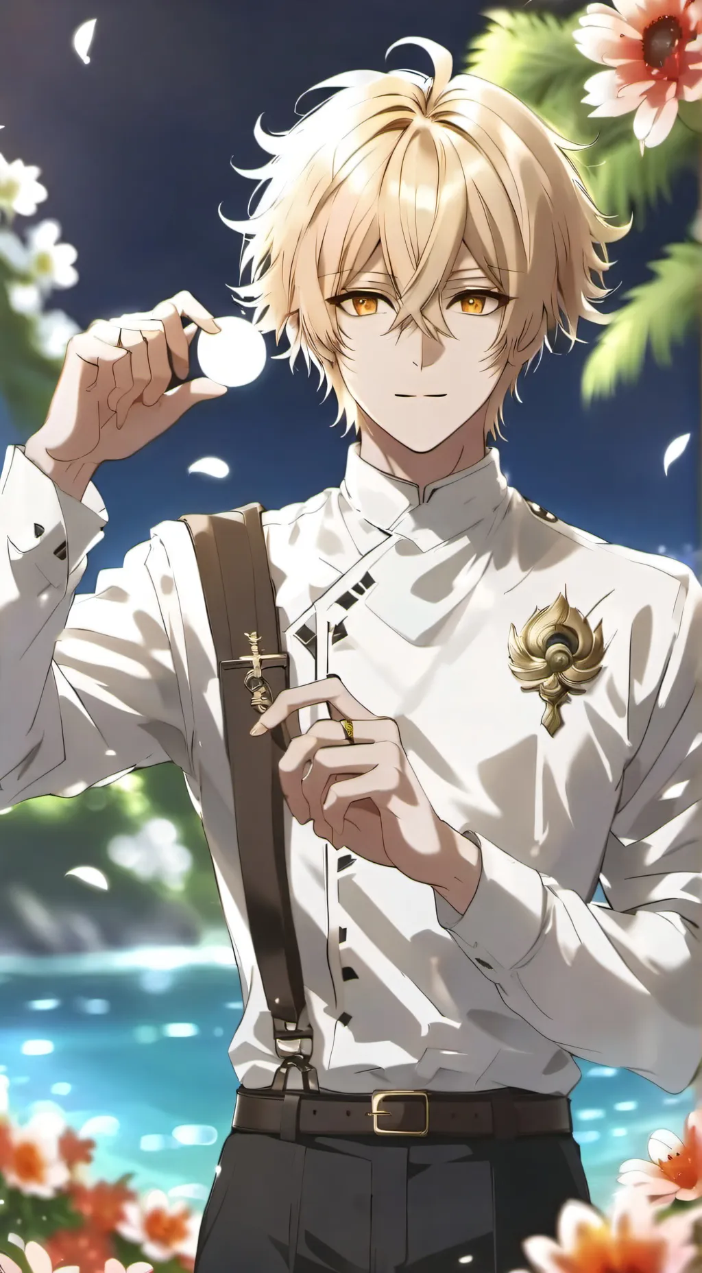 ai character: Bakugo background