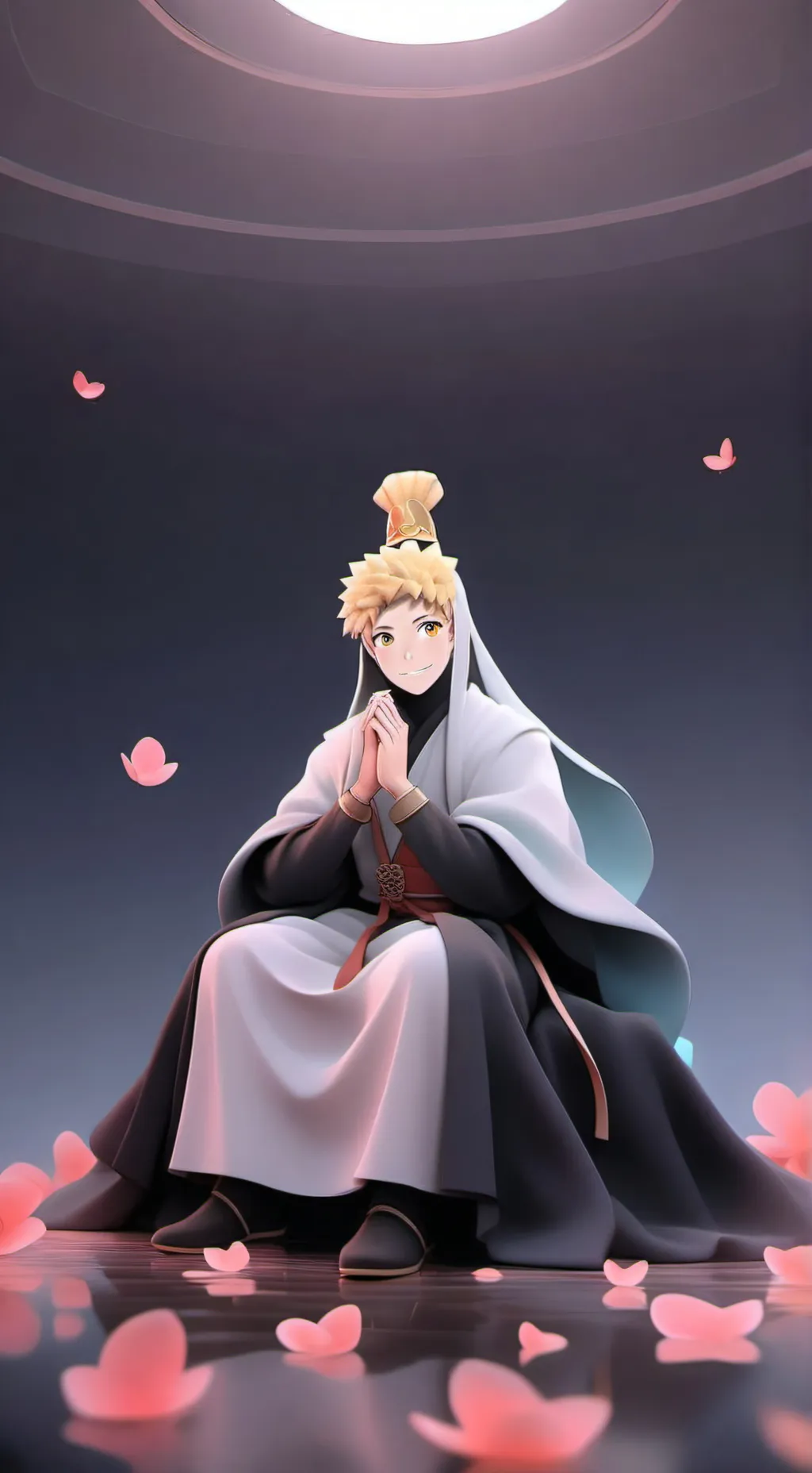 ai character: naruto father background