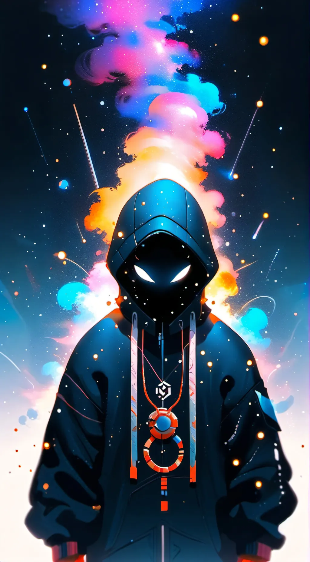 ai character: blood solar background