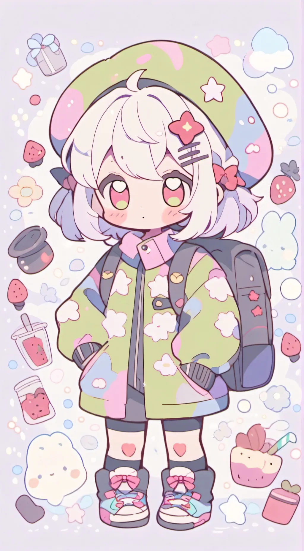 ai character: dw kindergarten background