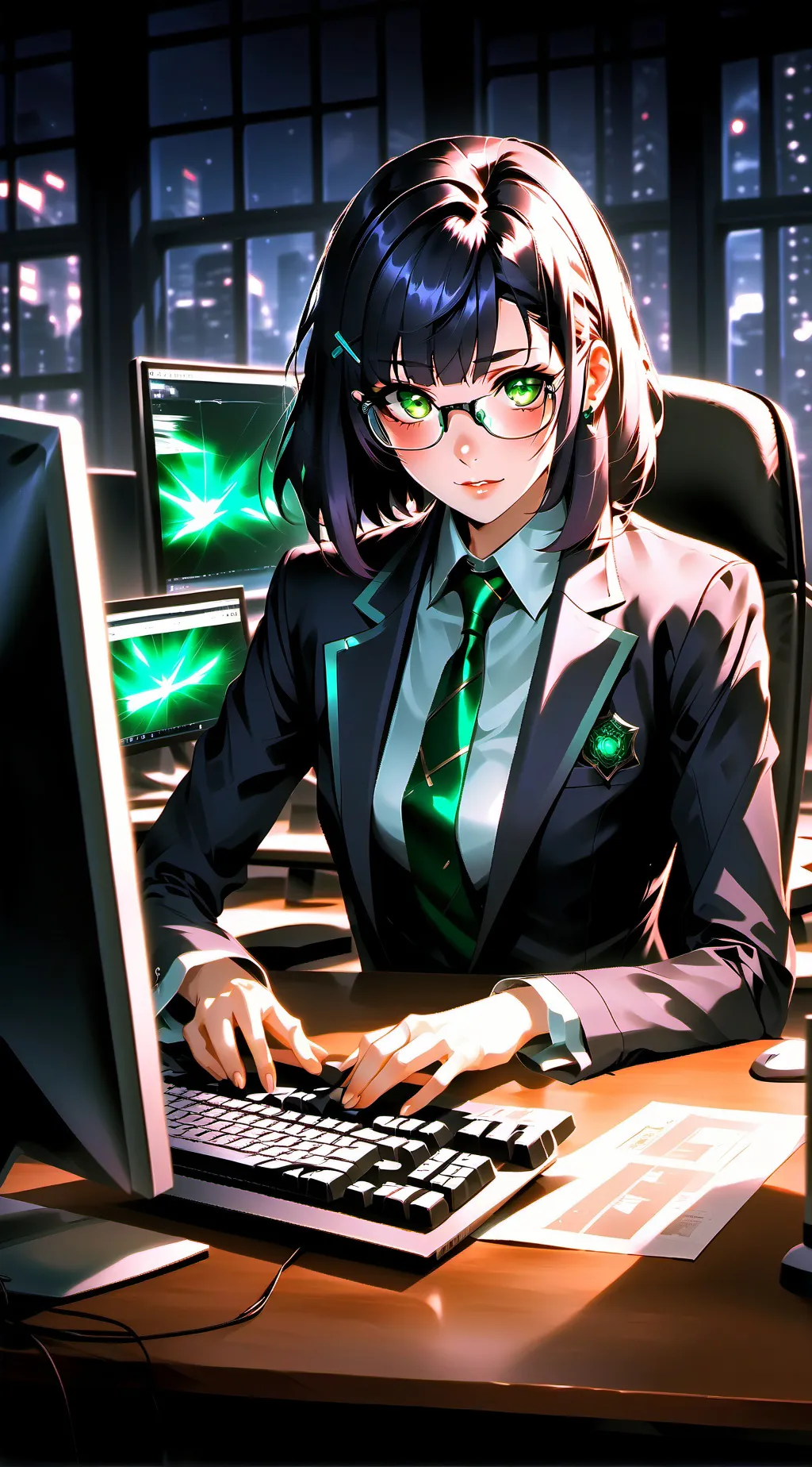 ai character: Chika background