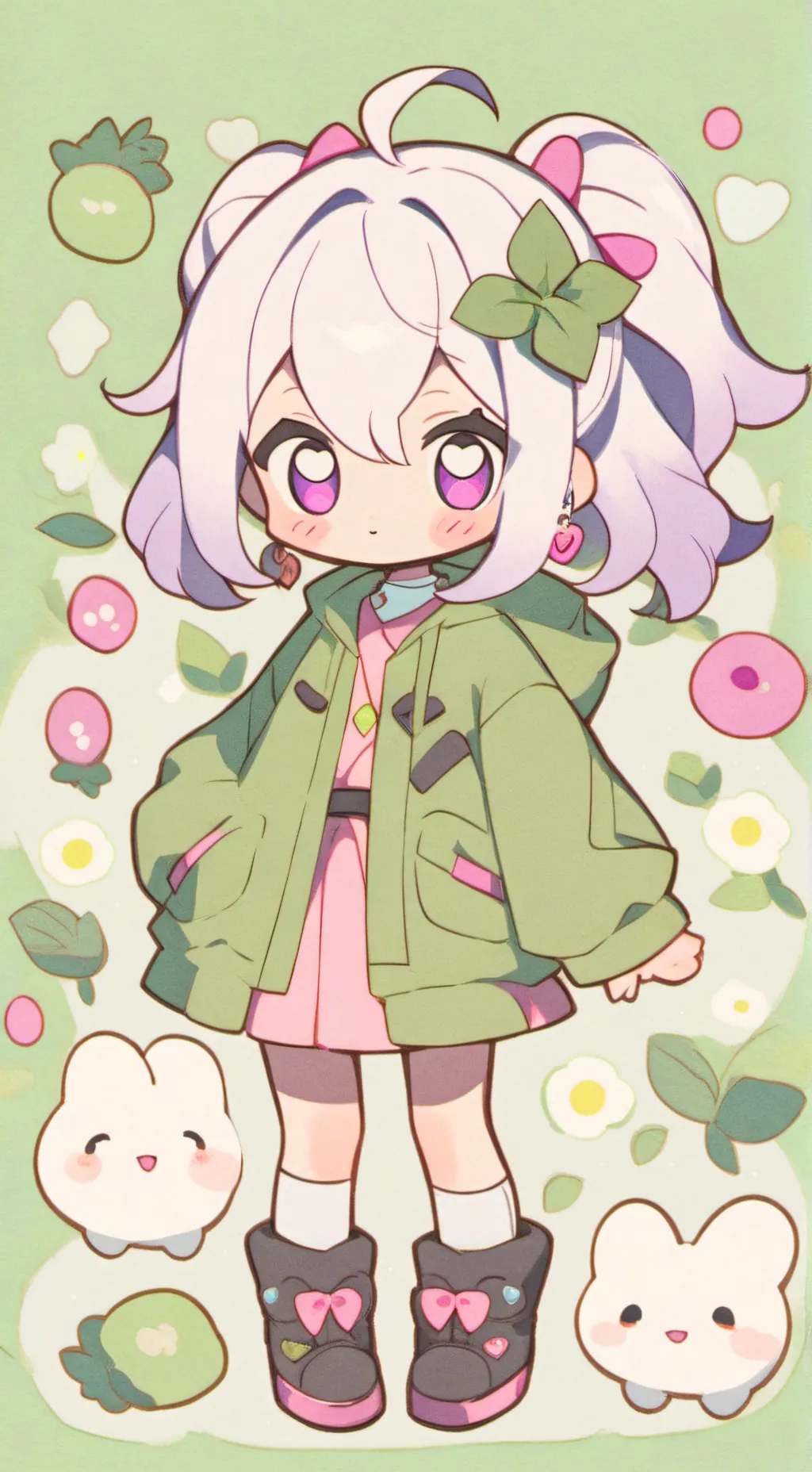ai character: Demon slayer🍭 background