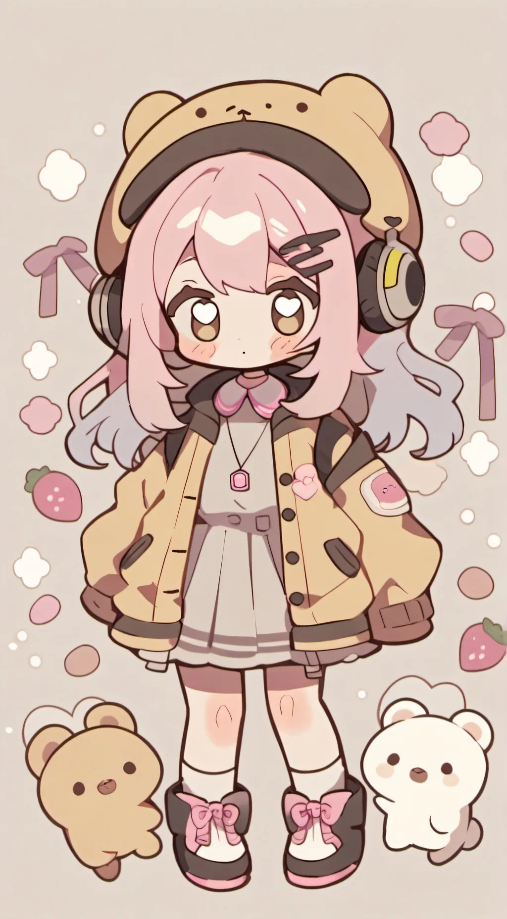 ai character: 🙃DEFFIE🙃 background