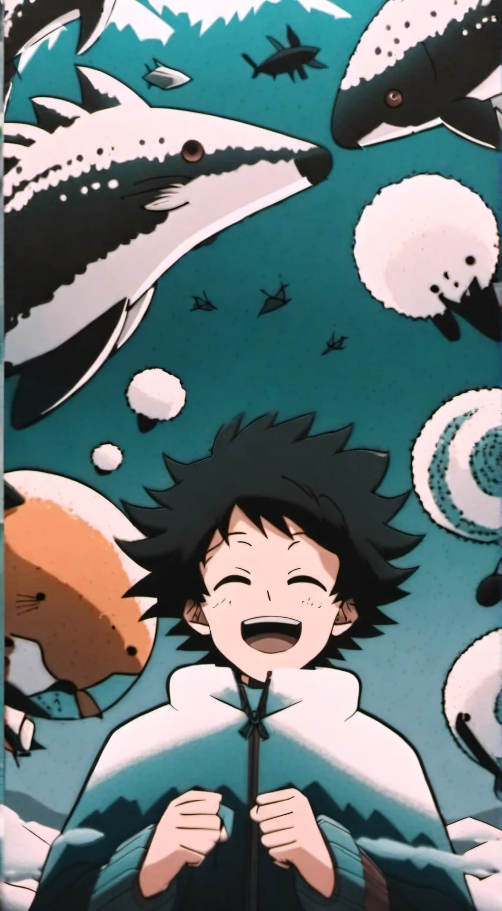ai character: mha voyage  background