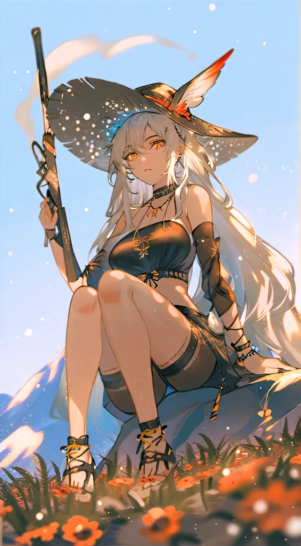 ai character: Katiee  background